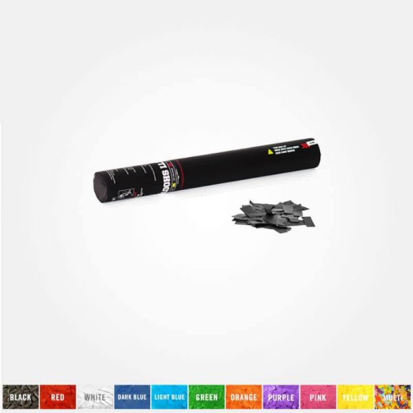 Electric confetti cannon 40cm slowfall paper