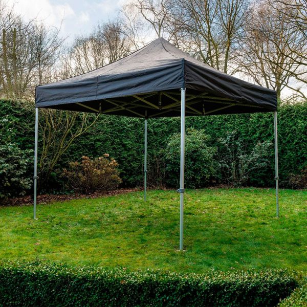 3x3 meter - Professionele aluminium "Easy Up" partytent zwart