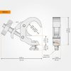 Global Truss 5073-1B Selflock haak - Afbeelding 2