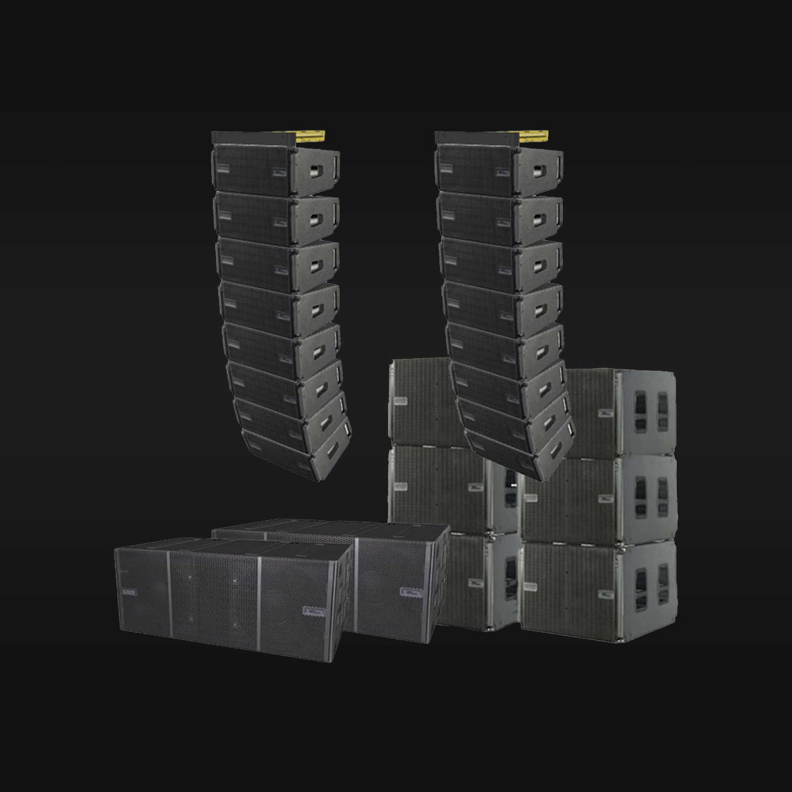 dB Technologies – VIO geluidsset G flown (S118R/S218/L208)