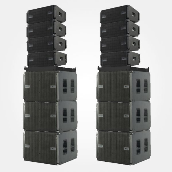 dB Technologies – VIO geluidsset E stacked (S118R/L208)