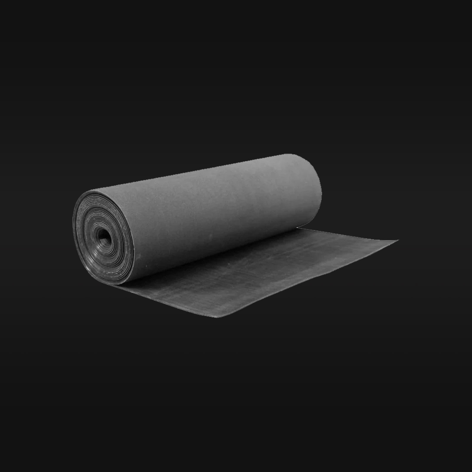 E! Rubberen kabelmat 0,6x8 meter