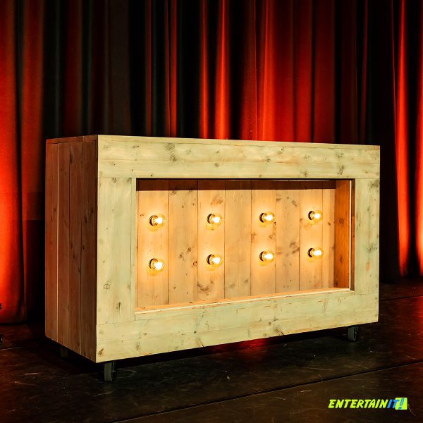 E! Vintage Retro DJ Booth / meubel