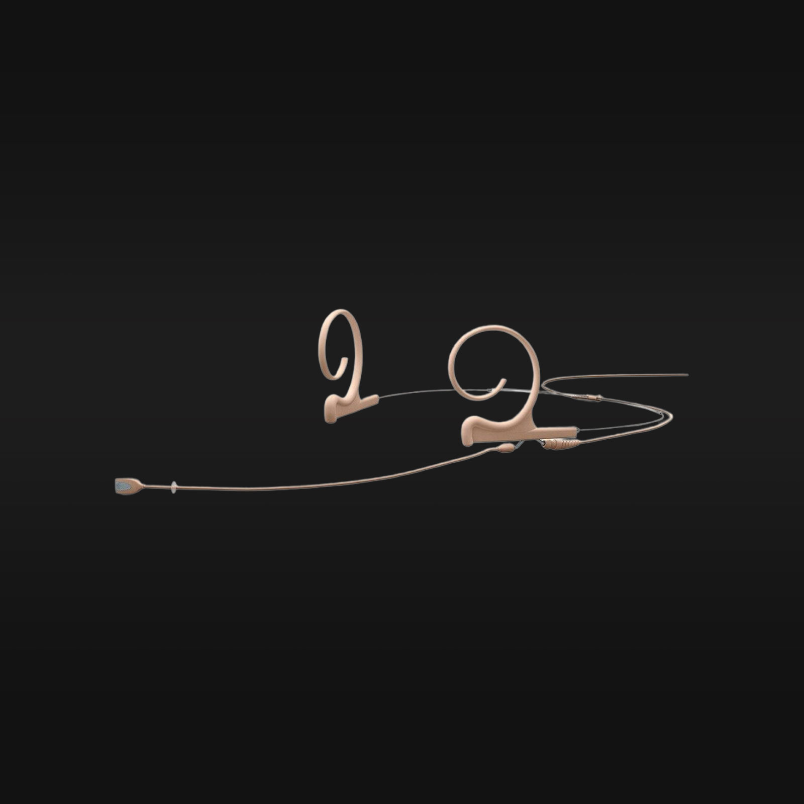 DPA FIO66F00-2 d:fine headset microfoon (omni, dual-ear, beige)