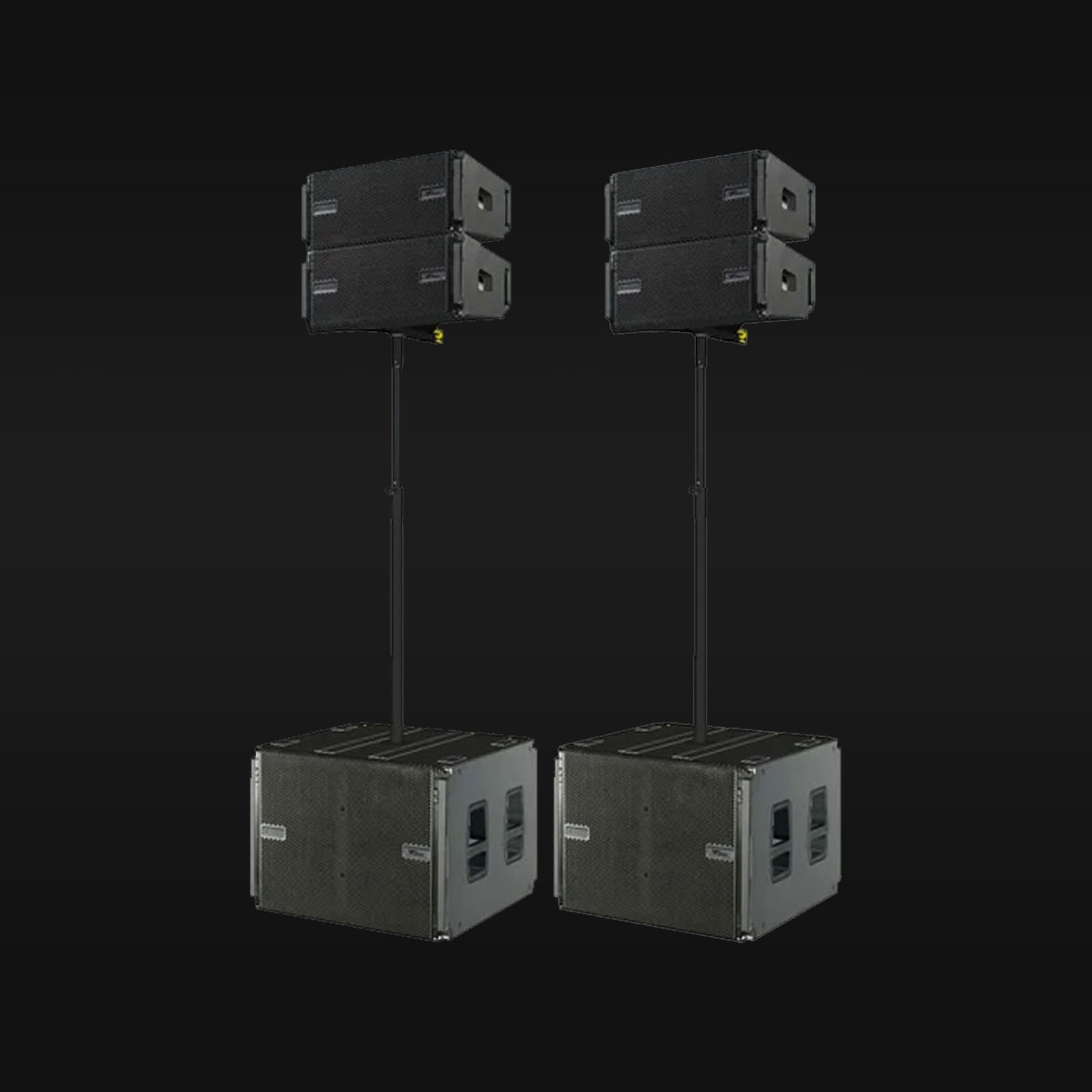 dB Technologies – VIO actieve geluidsset - D (S118R/L208)