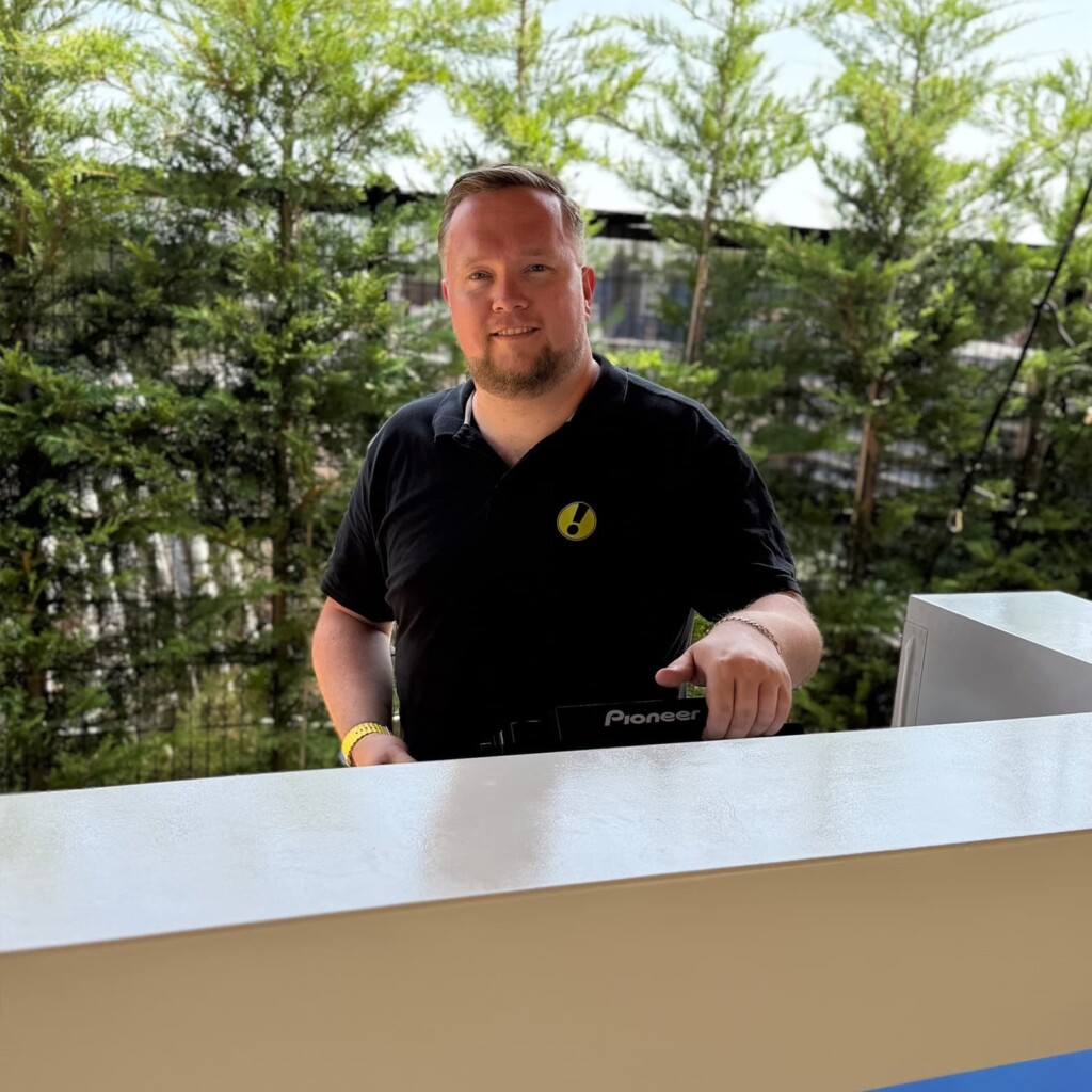 Mark Korbee, All-round technician at ENTERTAINIT!