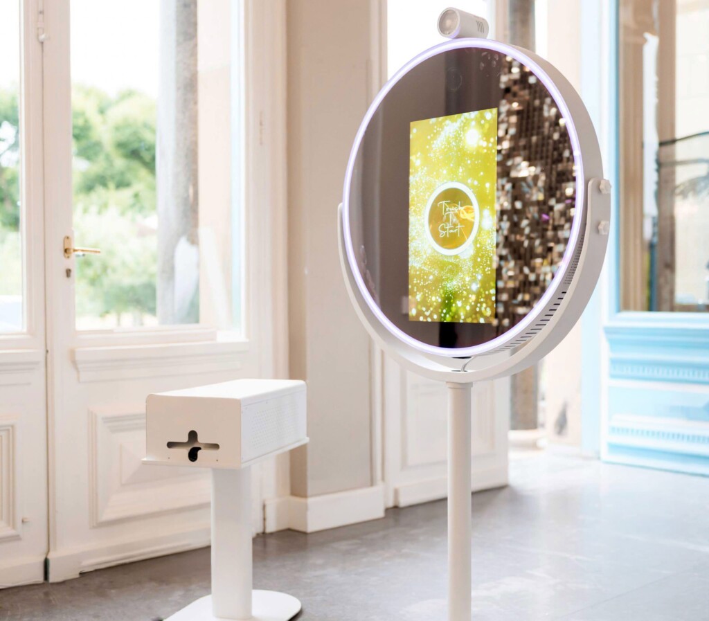 Beauty Mirror XL photobooth, Premium package